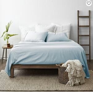 NEW! 4PC Premium Ultra Soft Checkered Sheet Set KING Blue
